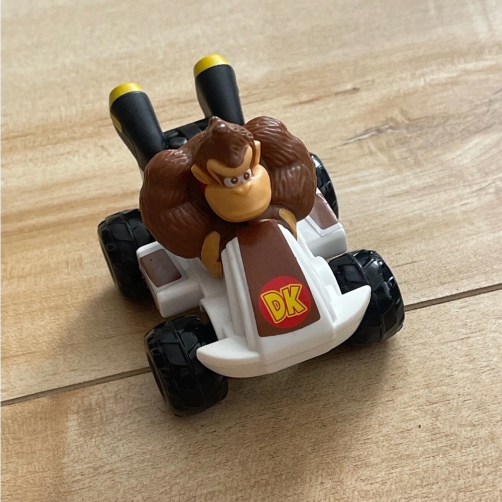 Donkey Kong Toy Car - Brown and White